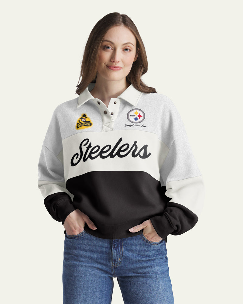 PITTSBURGH STEELERS STONEY CLOVER LANE X '47 RUGBY SWEATSHIRT