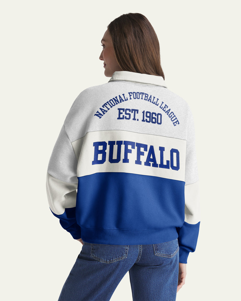 BUFFALO BILLS STONEY CLOVER LANE X '47 RUGBY SWEATSHIRT