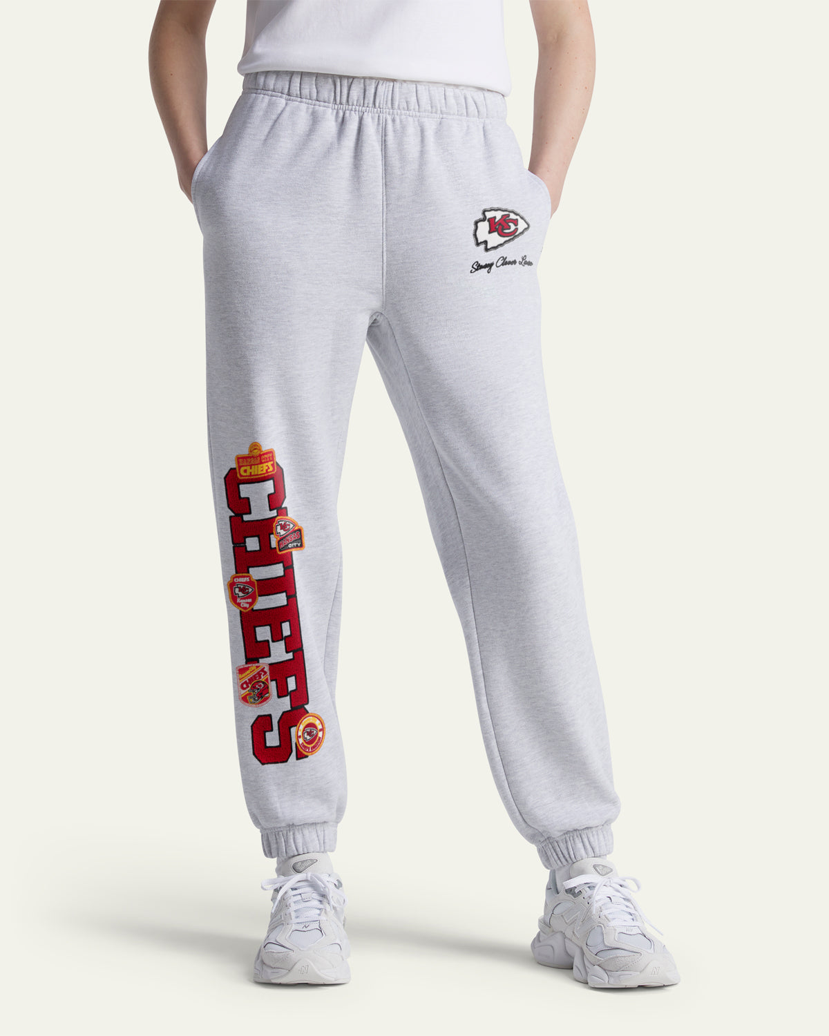 KANSAS CITY CHIEFS STONEY CLOVER LANE X '47 WOMEN'S VENICE JOGGER