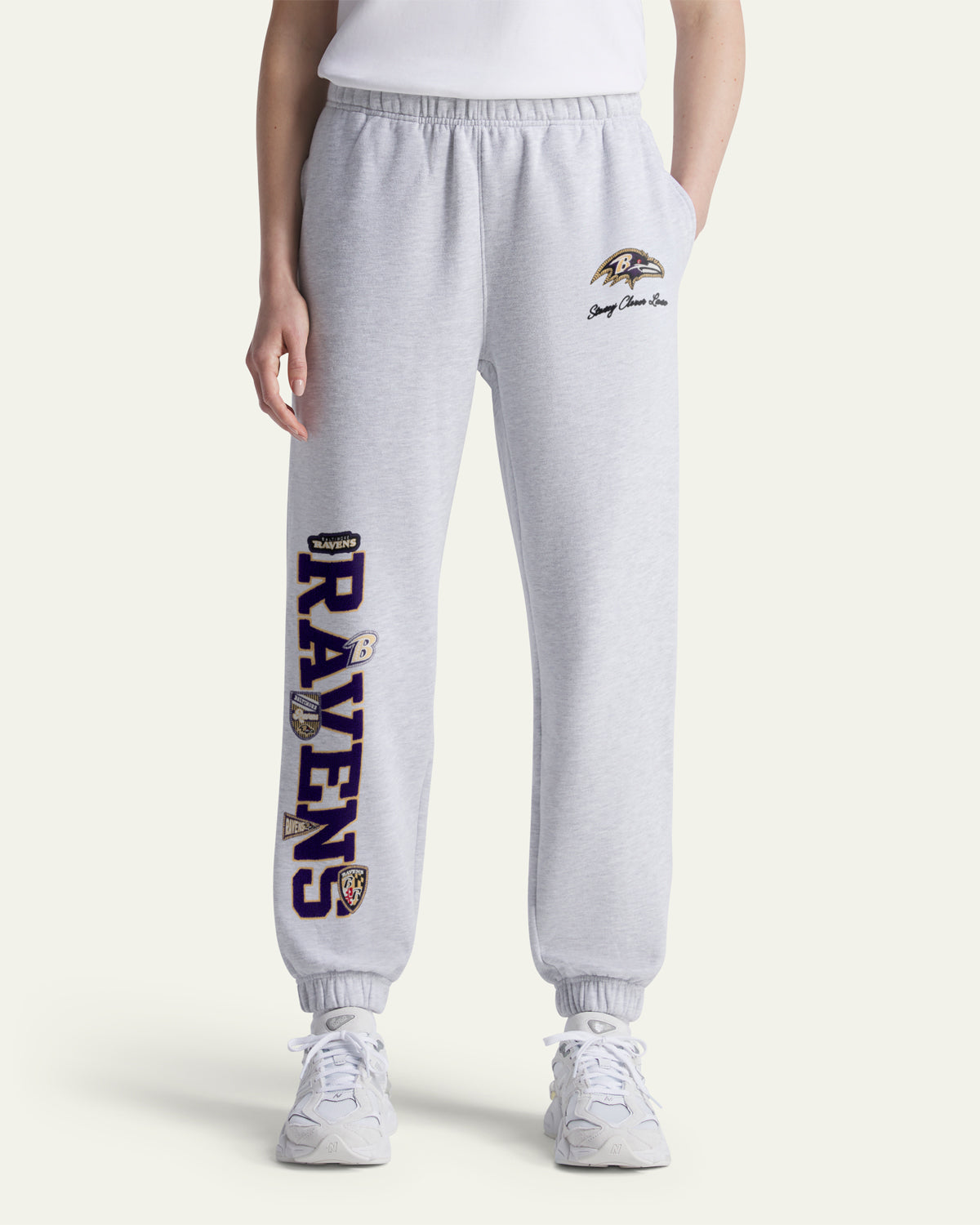 BALTIMORE RAVENS STONEY CLOVER LANE X '47 WOMEN'S VENICE JOGGER