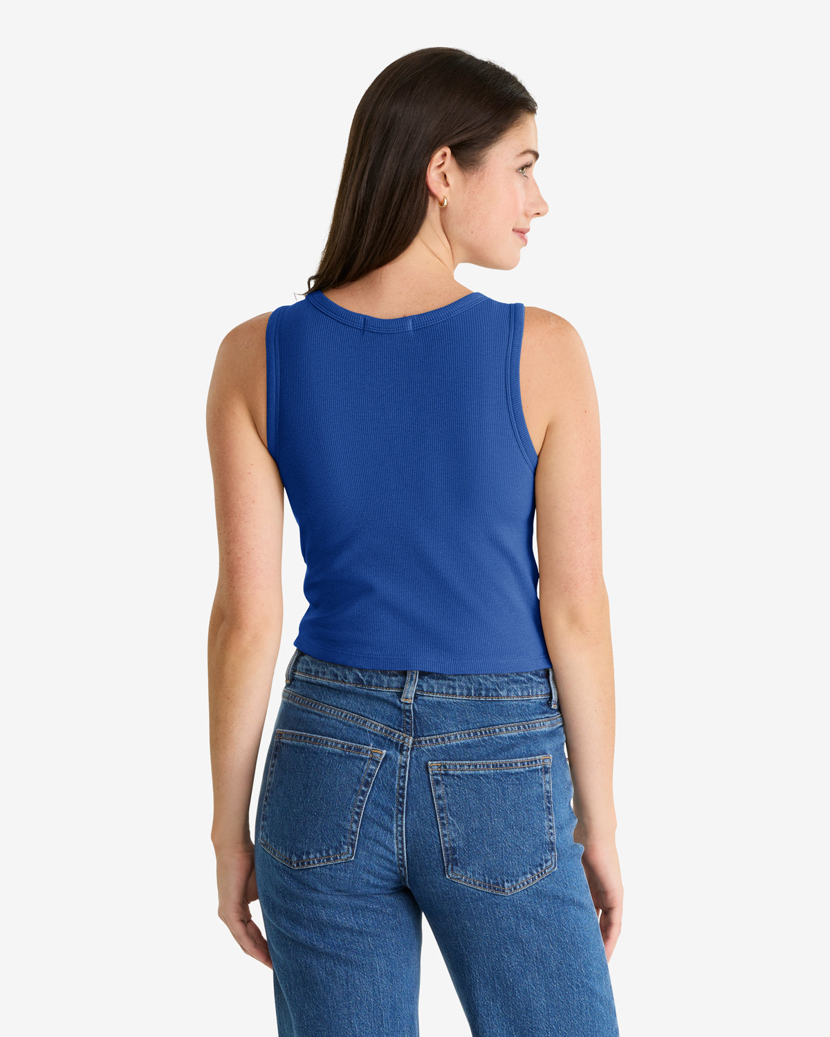 BUFFALO BILLS STRAIGHT CUT '47 BABY RIB TANK WOMENS
