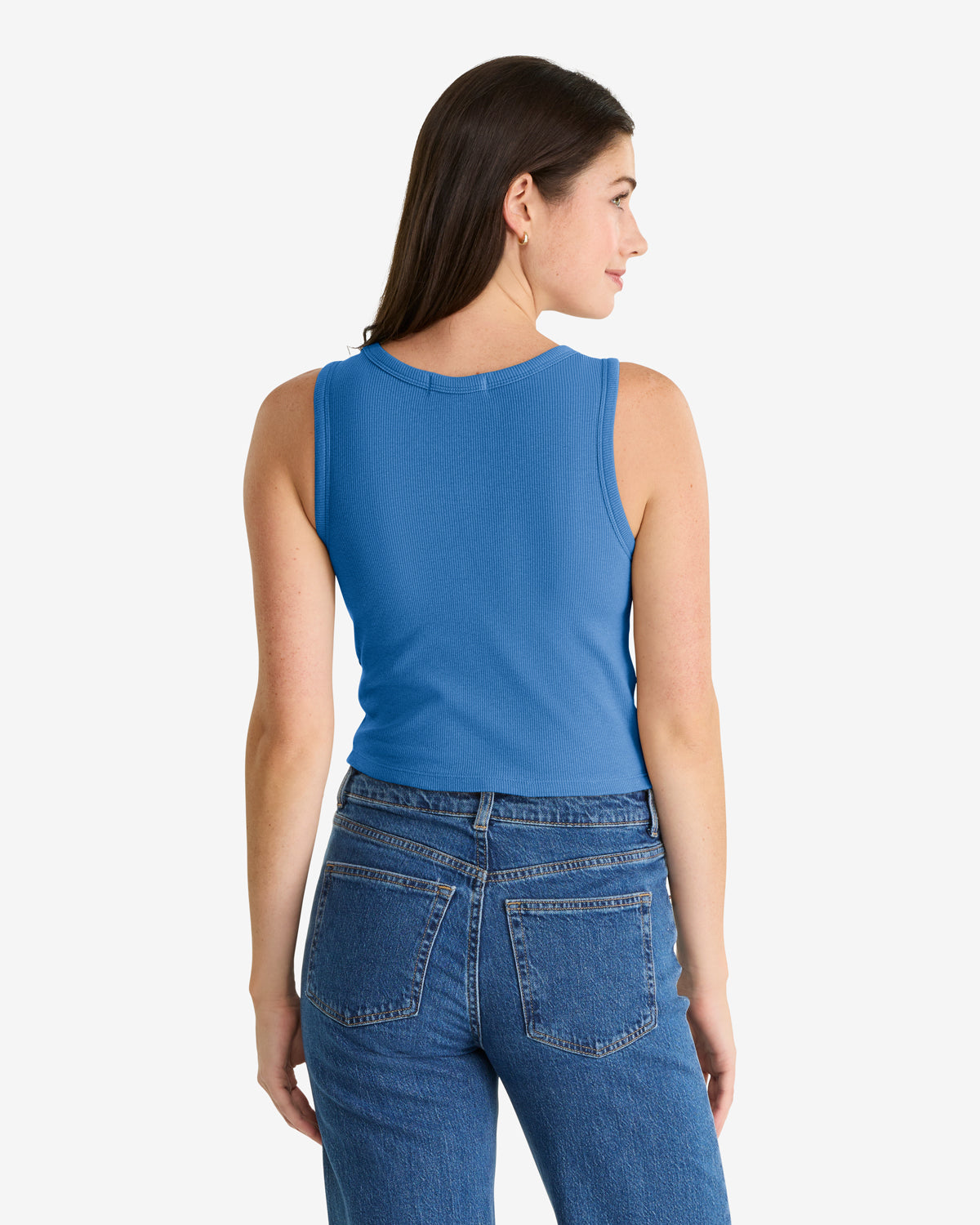 DETROIT LIONS STRAIGHT CUT '47 BABY RIB TANK WOMENS