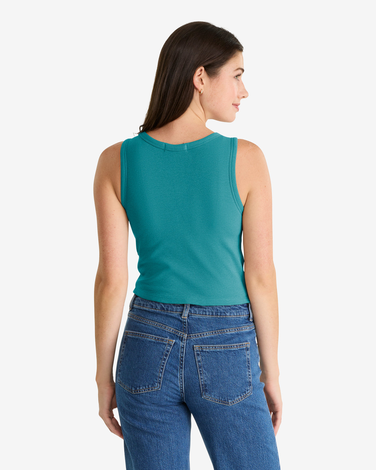 MIAMI DOLPHINS STRAIGHT CUT '47 BABY RIB TANK WOMENS
