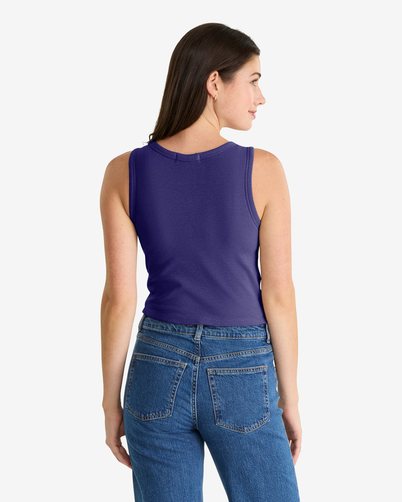 MINNESOTA VIKINGS STRAIGHT CUT '47 BABY RIB TANK WOMENS