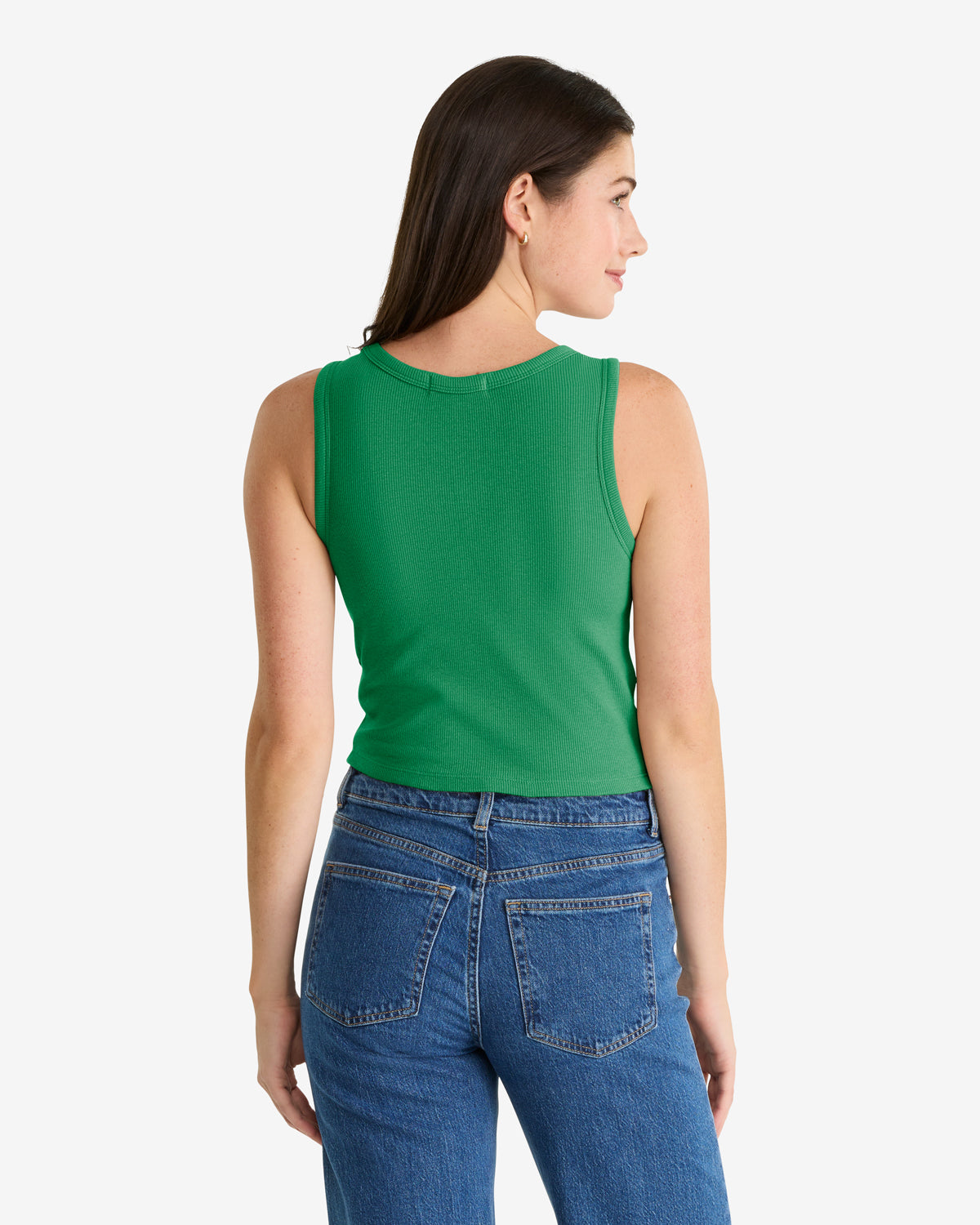 Philadelphia Eagles Historic Straight Cut '47 Baby Rib Tank Womens