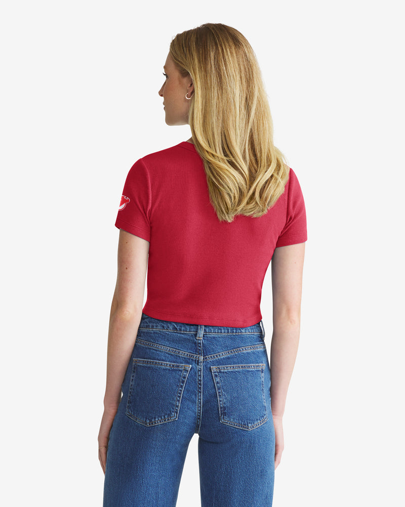 NEW JERSEY DEVILS SPIRITED '47 WOMEN'S BABY RIB TEE