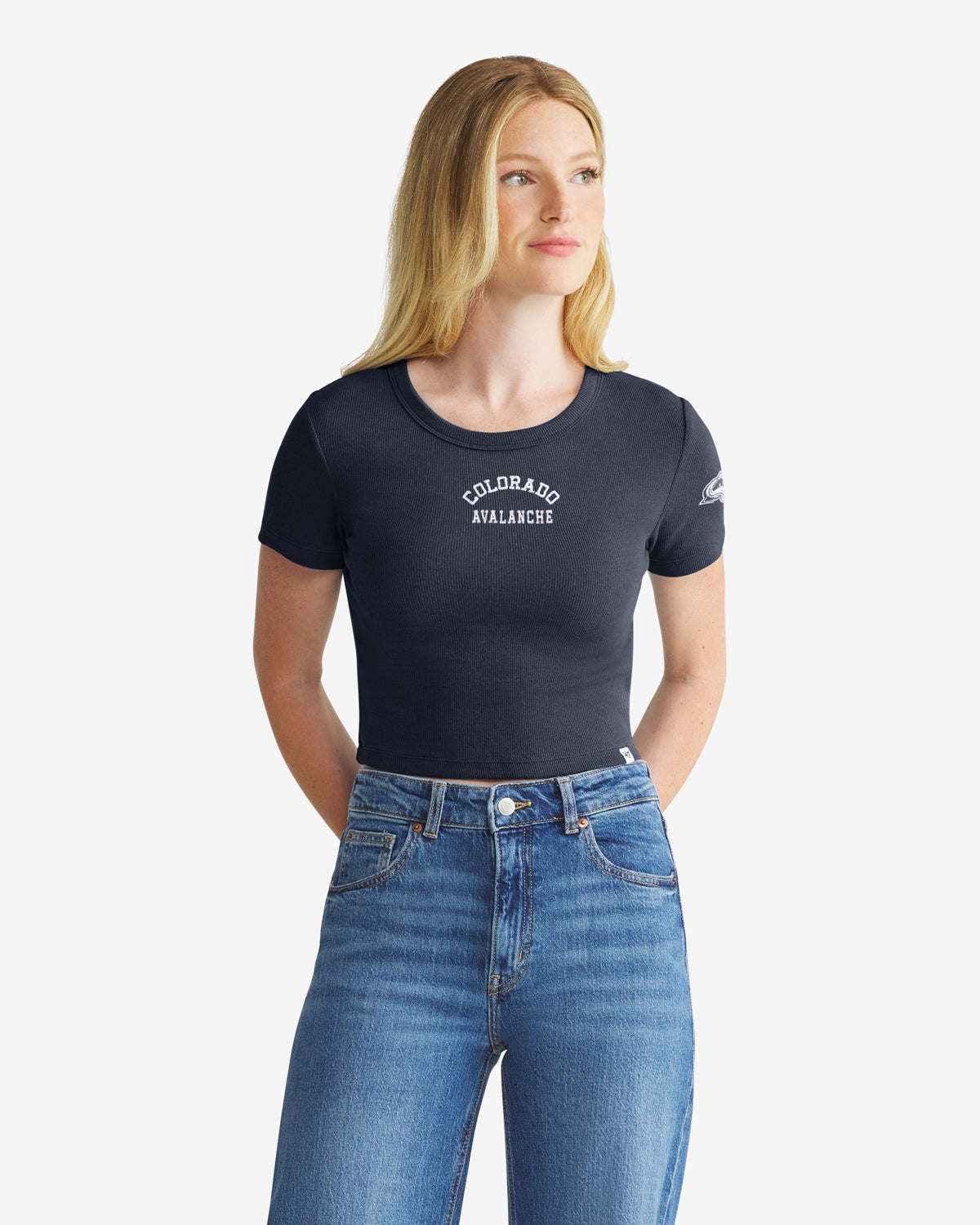 COLORADO AVALANCHE SPIRITED '47 WOMEN'S BABY RIB TEE