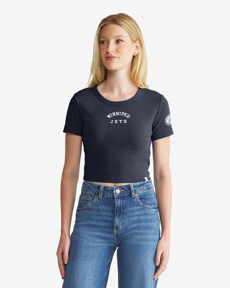 WINNIPEG JETS SPIRITED '47 WOMEN'S BABY RIB TEE
