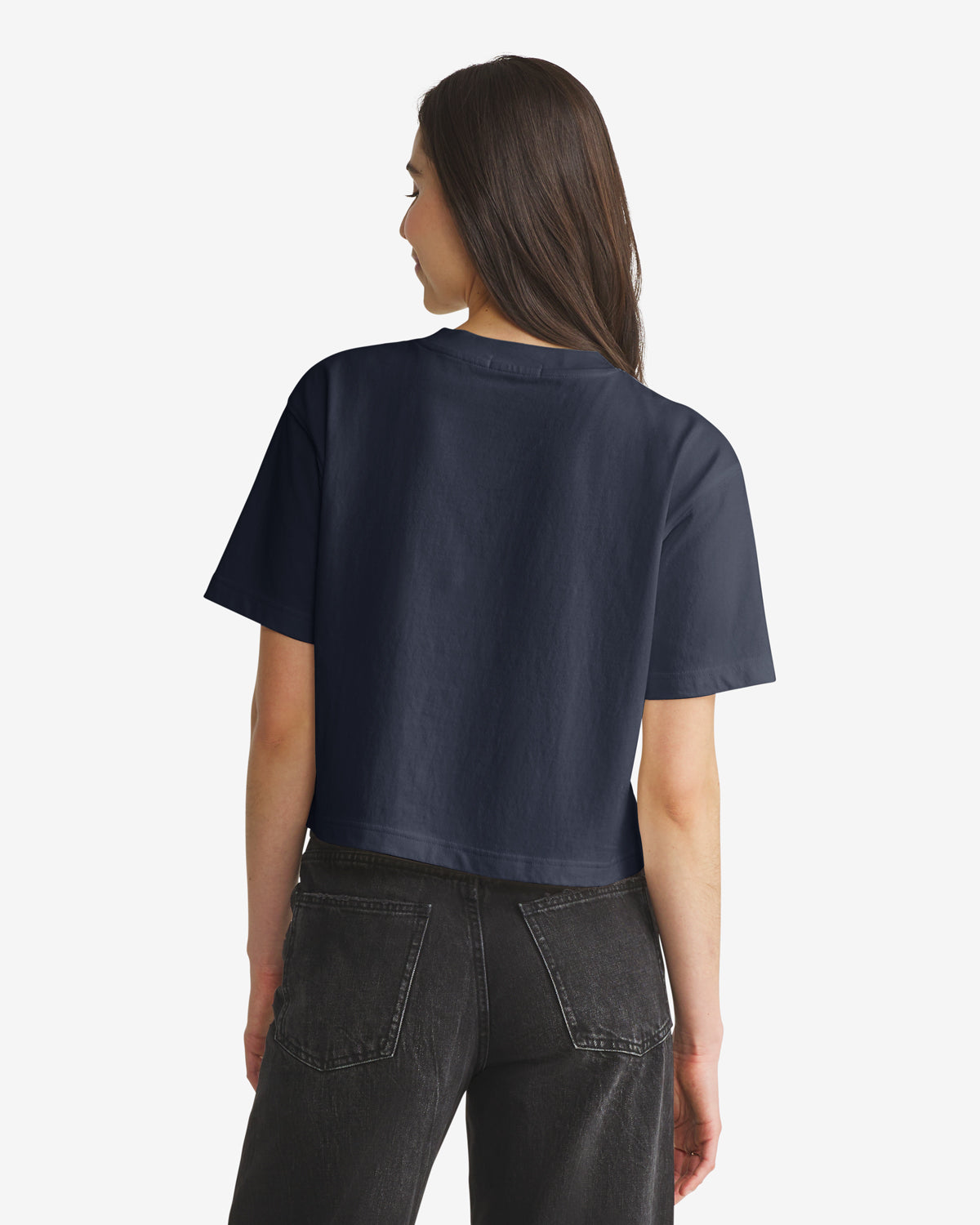 MICHIGAN WOLVERINES VINTAGE FIRST RANK '47 FOUNDATION CROP TEE WOMENS