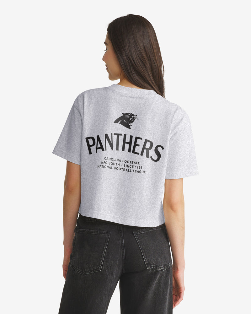 CAROLINA PANTHERS HADRIAN '47 FOUNDATION CROP TEE WOMENS
