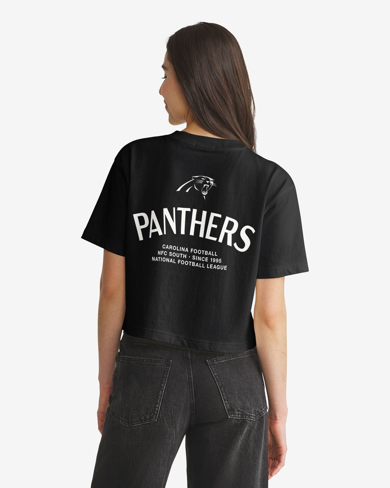 CAROLINA PANTHERS HADRIAN '47 FOUNDATION CROP TEE WOMENS