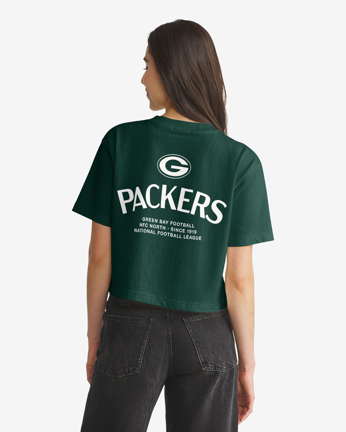 SAN FRANCISCO 49ERS HADRIAN '47 FOUNDATION CROP TEE WOMENS
