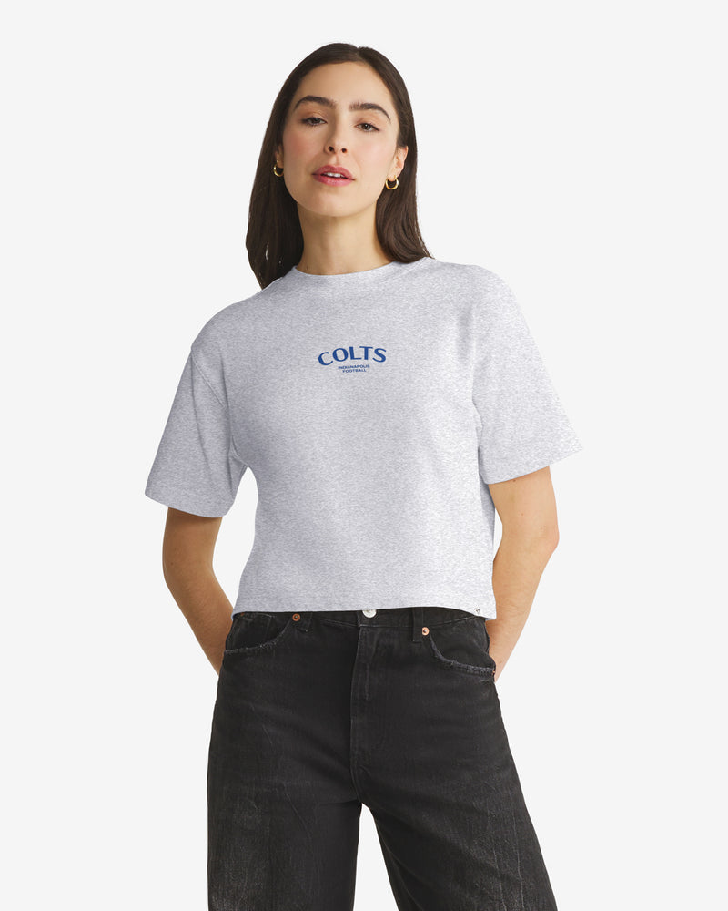 INDIANAPOLIS COLTS HADRIAN '47 FOUNDATION CROP TEE WOMENS