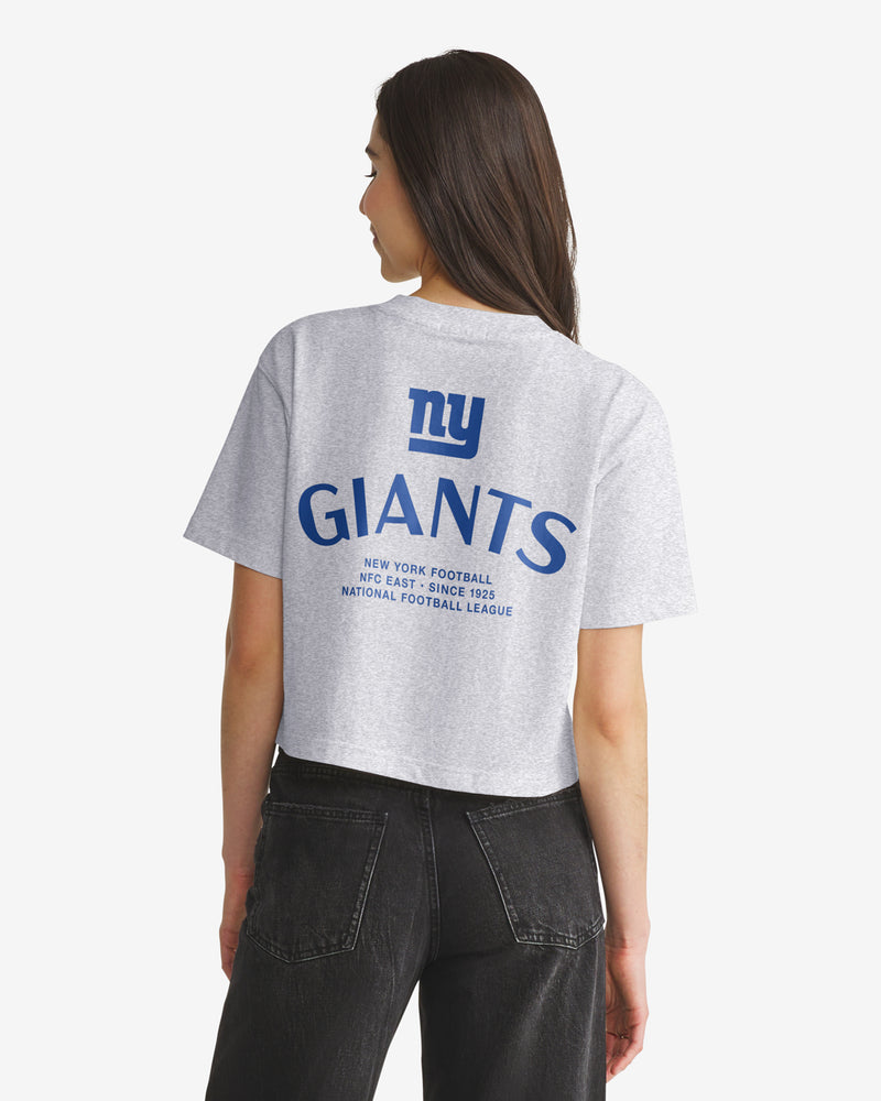 NEW YORK GIANTS HADRIAN '47 FOUNDATION CROP TEE WOMENS