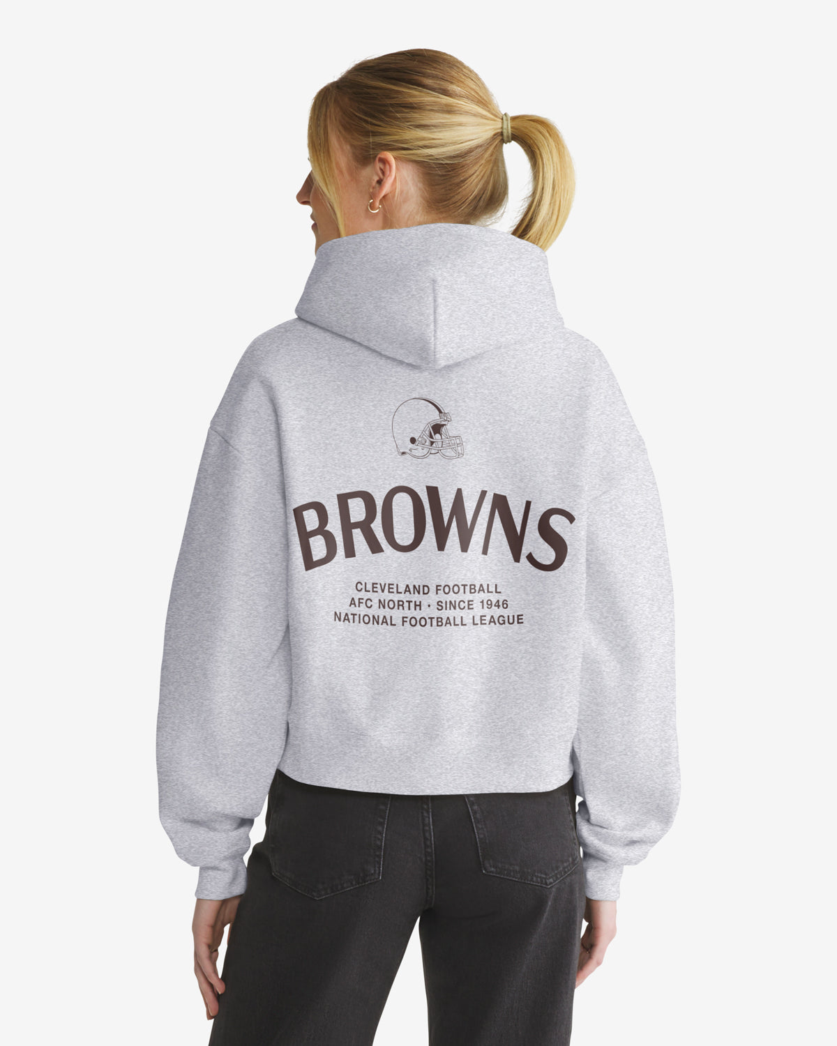 CLEVELAND BROWNS HADRIAN '47 FOUNDATION HOOD WOMENS