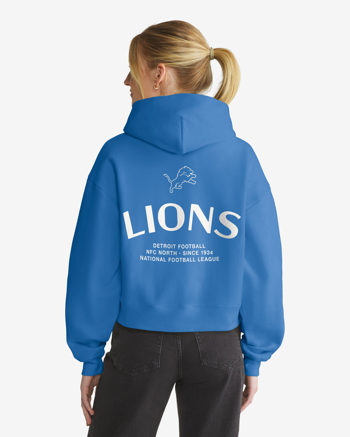DETROIT LIONS HADRIAN '47 FOUNDATION HOOD WOMENS