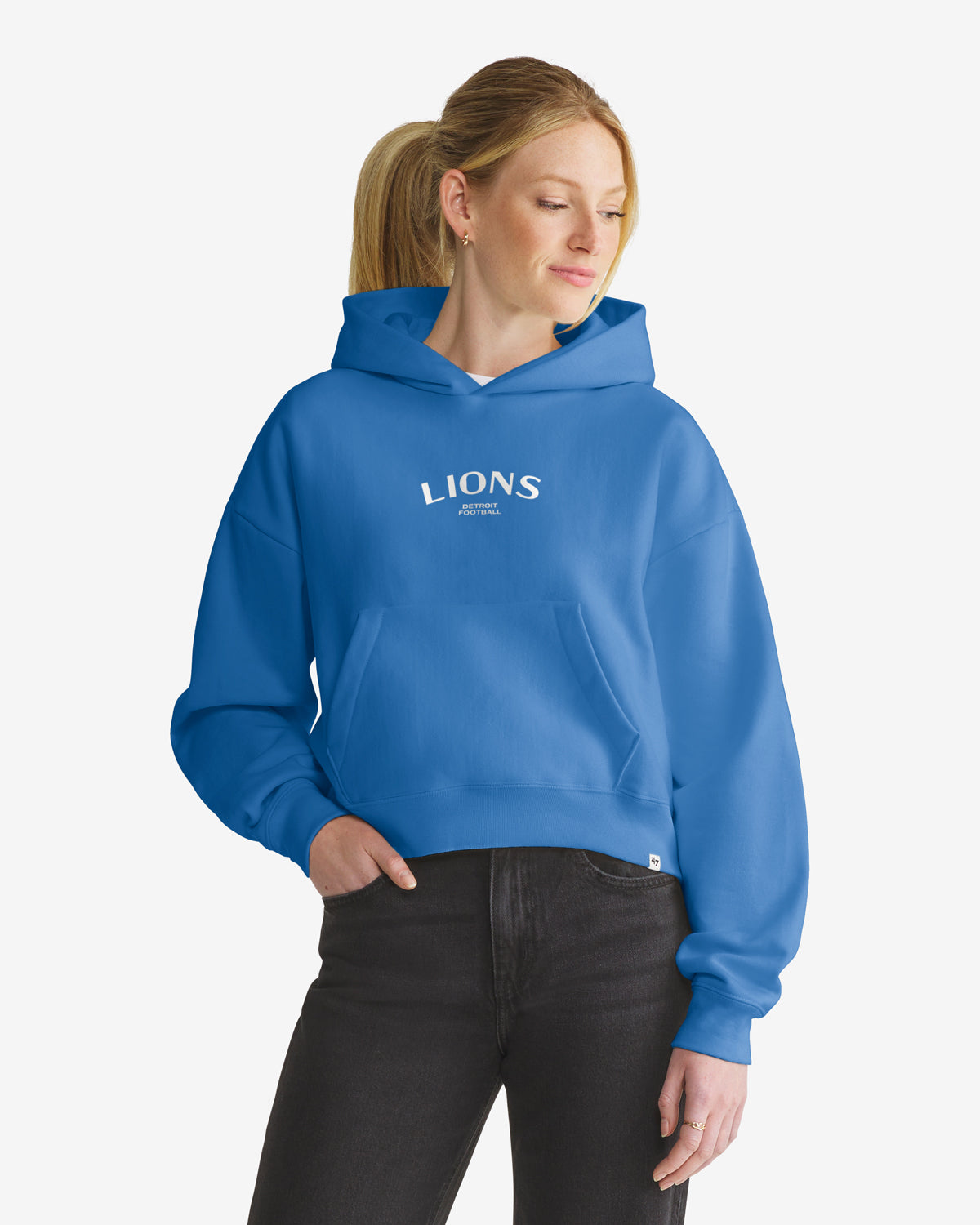 DETROIT LIONS HADRIAN '47 FOUNDATION HOOD WOMENS