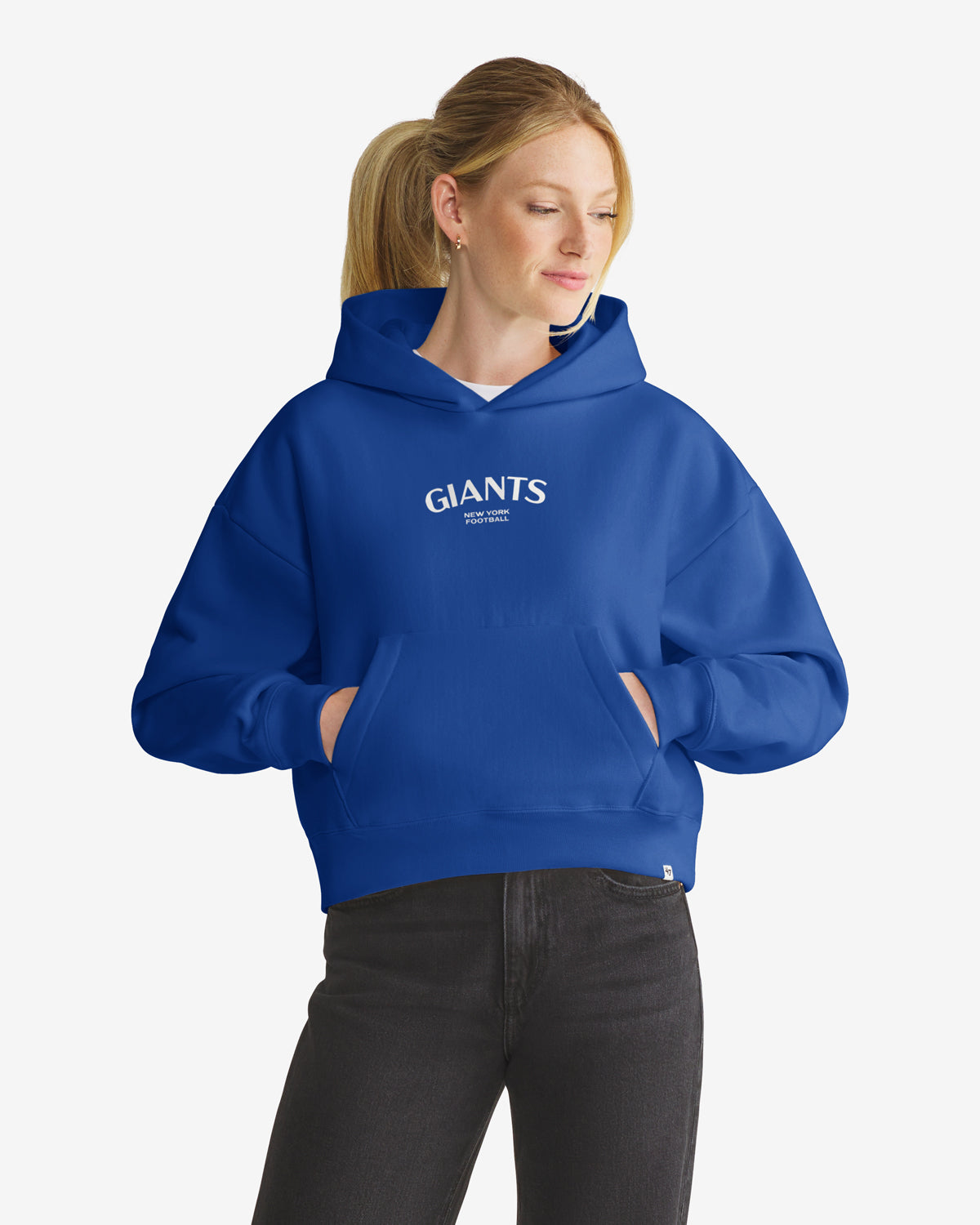 NEW YORK GIANTS HADRIAN '47 FOUNDATION HOOD WOMENS