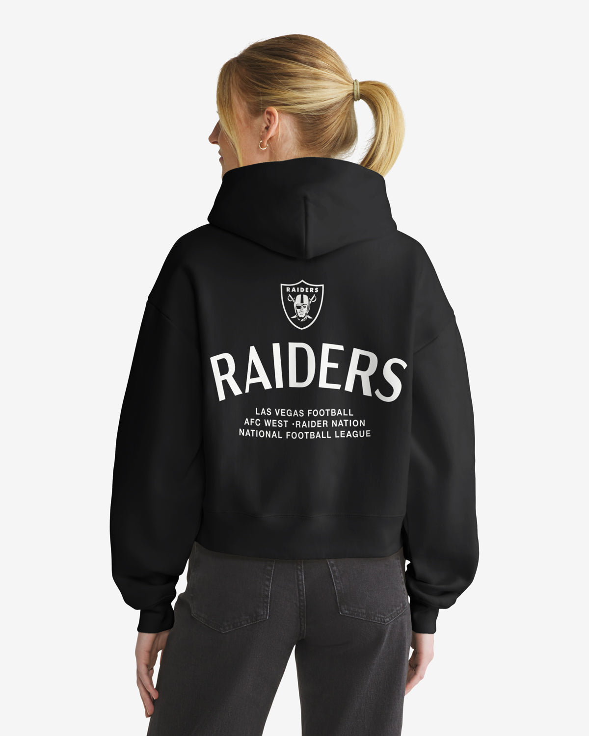 LAS VEGAS RAIDERS HADRIAN '47 FOUNDATION HOOD WOMENS