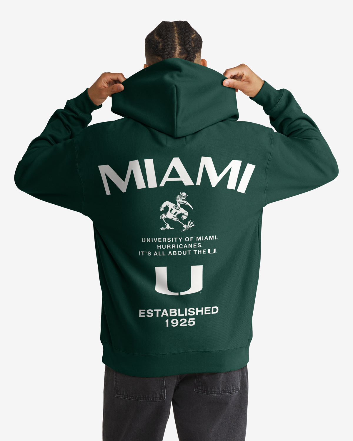 MIAMI HURRICANES CONSTANTINE '47 FOUNDATION HOOD