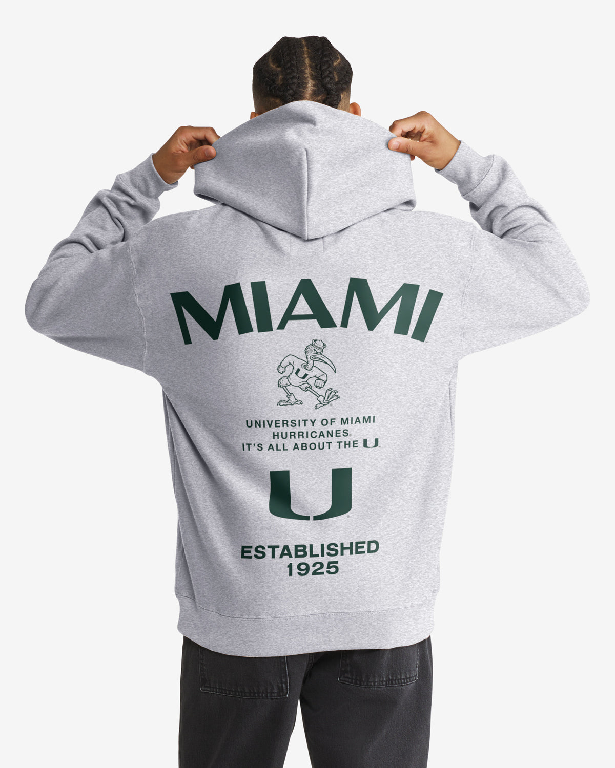 MIAMI HURRICANES CONSTANTINE '47 FOUNDATION HOOD