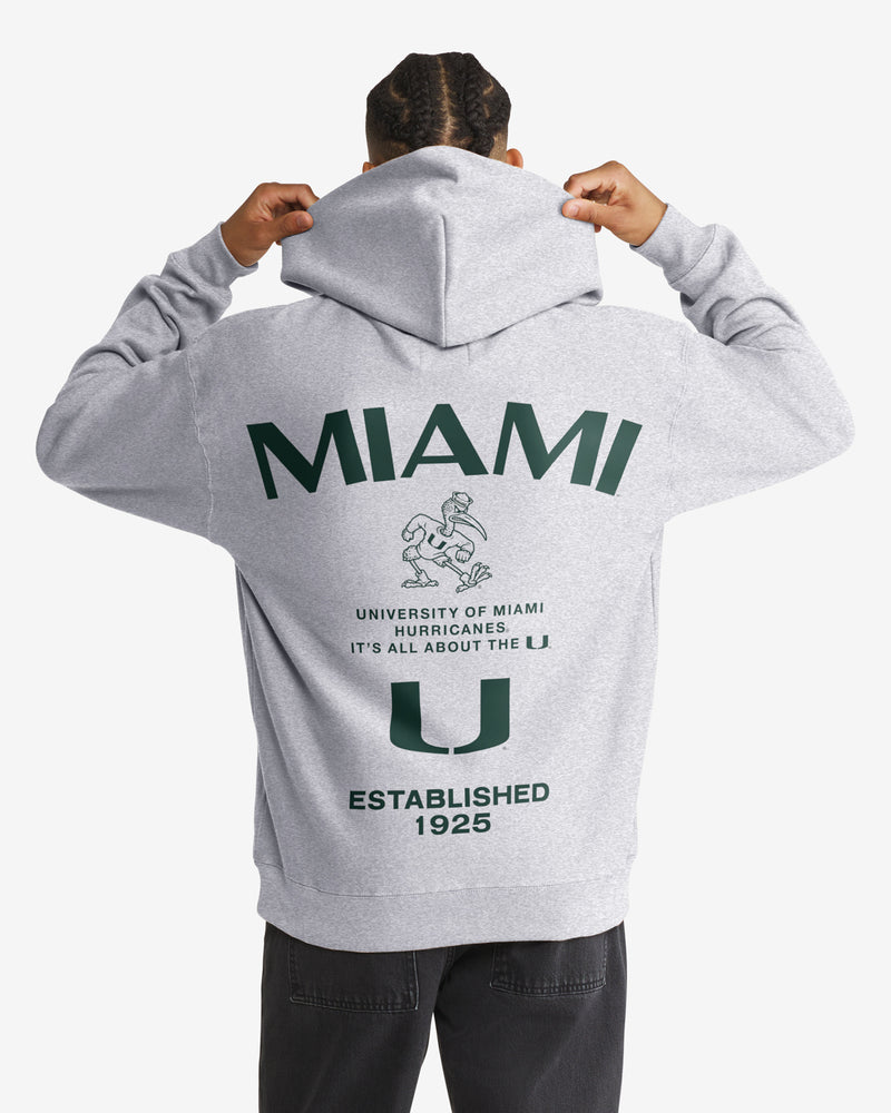 MIAMI HURRICANES CONSTANTINE '47 FOUNDATION HOOD