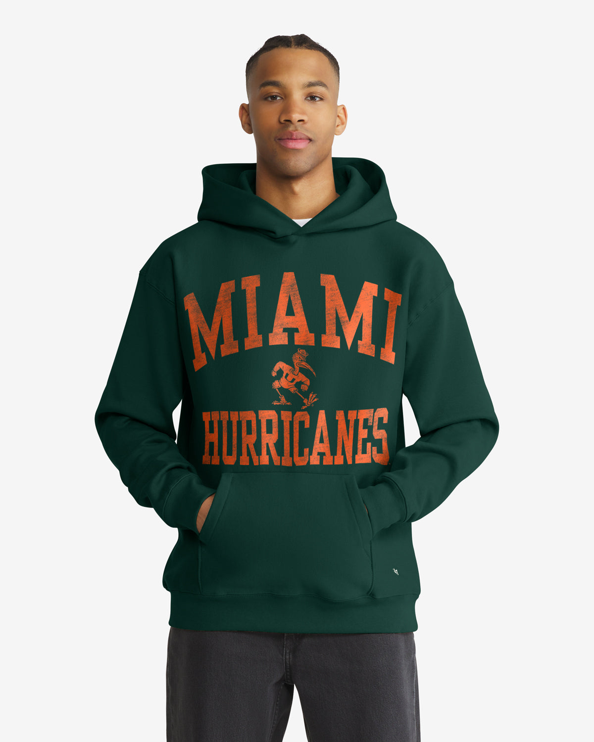 Miami Hurricanes Campus Stack Arched '47 Foundation Hood