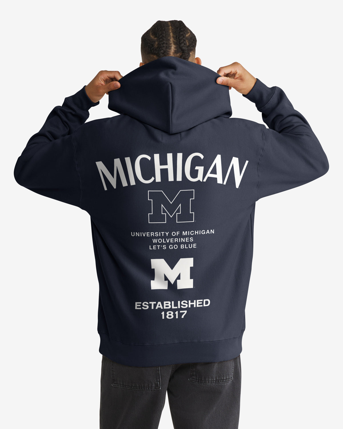 MICHIGAN WOLVERINES CONSTANTINE '47 FOUNDATION HOOD