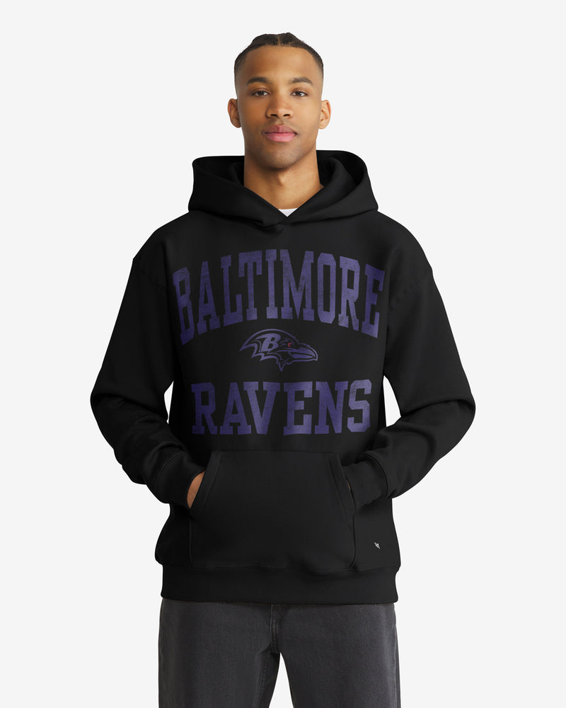 Baltimore Ravens Campus Stack Arched '47 Foundation Hood