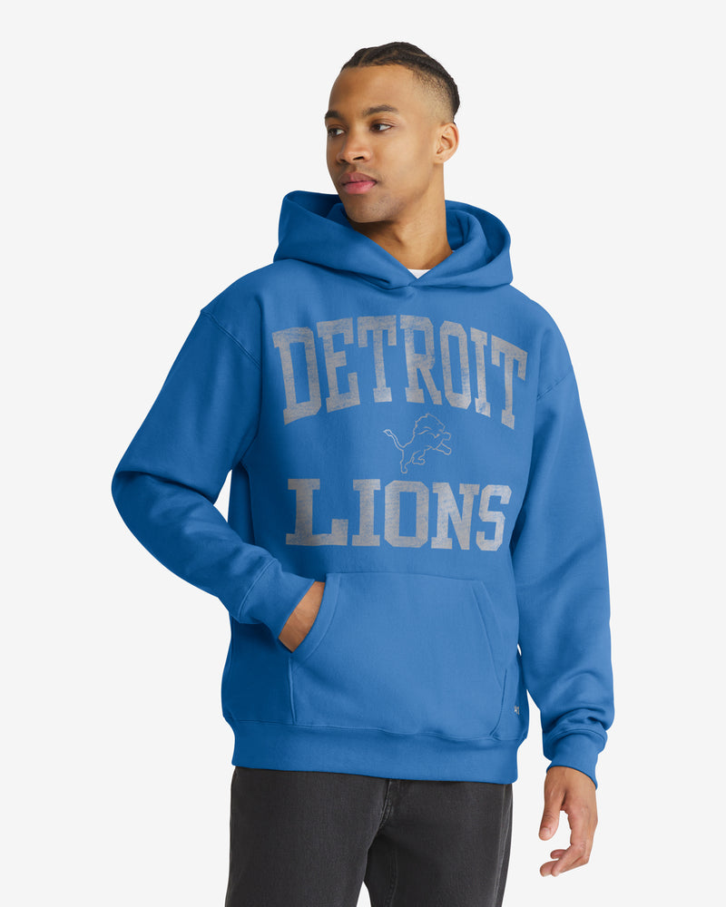 Detroit Lions Campus Stack Arched '47 Foundation Hood
