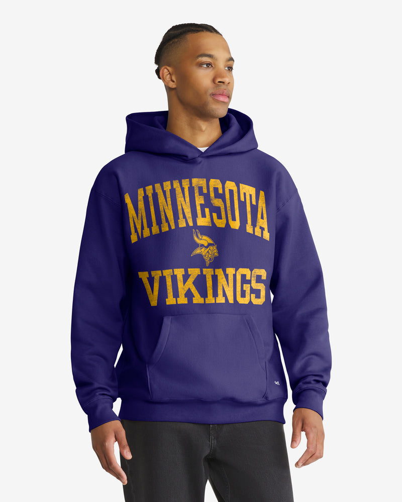 MINNESOTA VIKINGS CAMPUS STACK ARCHED '47 FOUNDATION HOOD