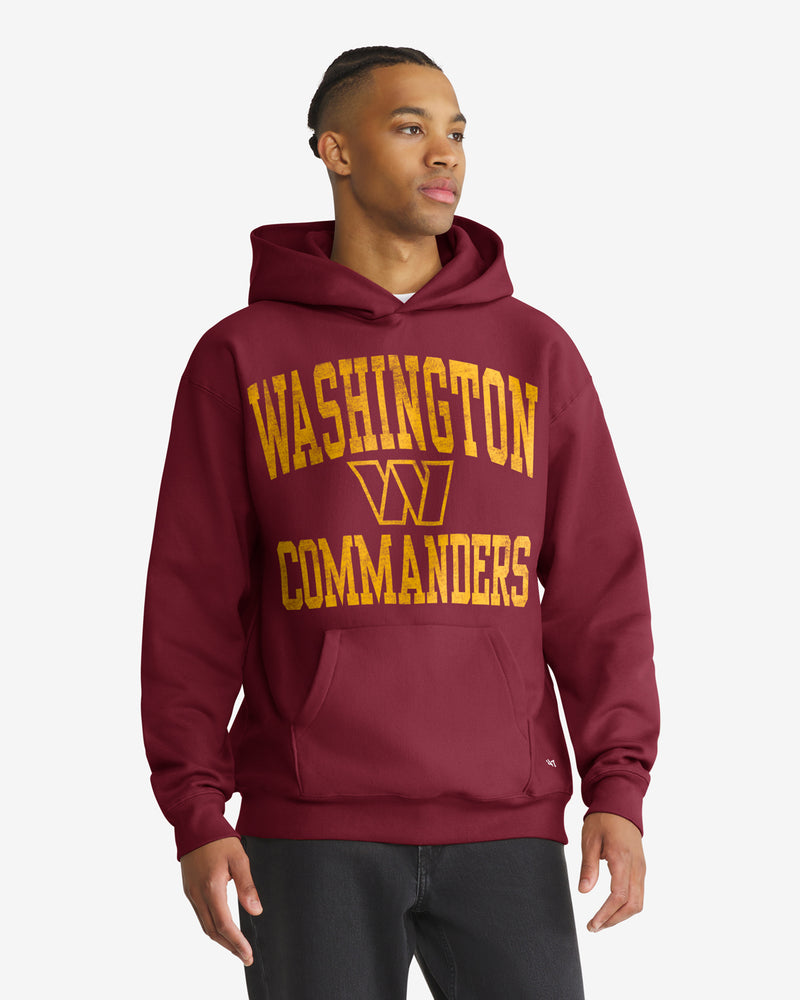 WASHINGTON COMMANDERS CAMPUS STACK ARCHED '47 FOUNDATION HOOD