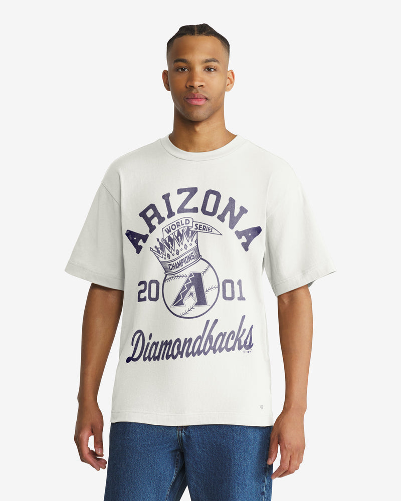 ARIZONA DIAMONDBACKS COOPERSTOWN WORLD SERIES CROWNED '47 FOUNDATION TEE