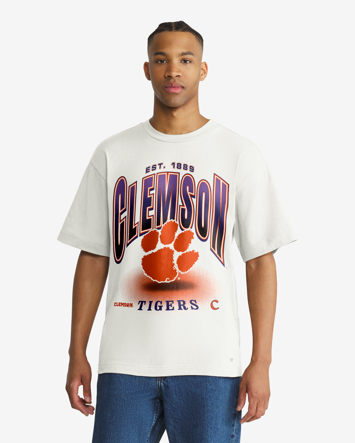 CLEMSON TIGERS TEAM FLEX FOUNDATION TEE MEN