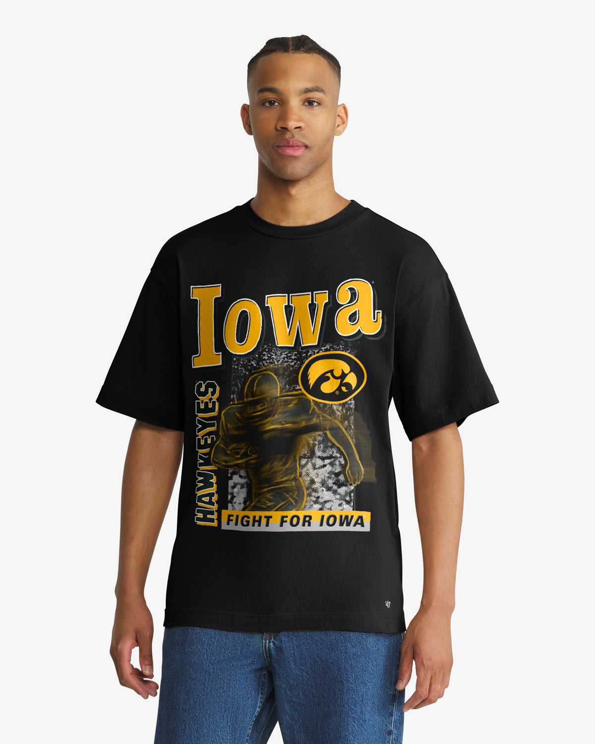 IOWA HAWKEYES SPEED BURST '47 FOUNDATION TEE