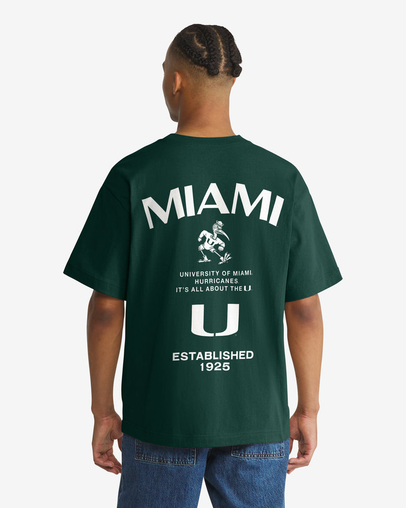 MIAMI HURRICANES CONSTANTINE '47 FOUNDATION TEE
