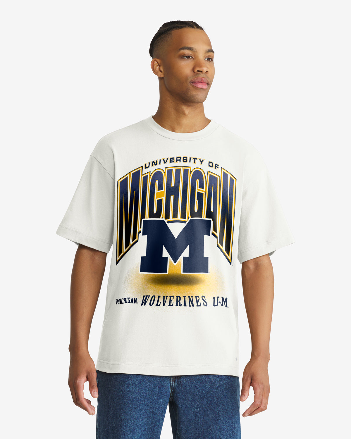 MICHIGAN WOLVERINES TEAM FLEX FOUNDATION TEE MEN