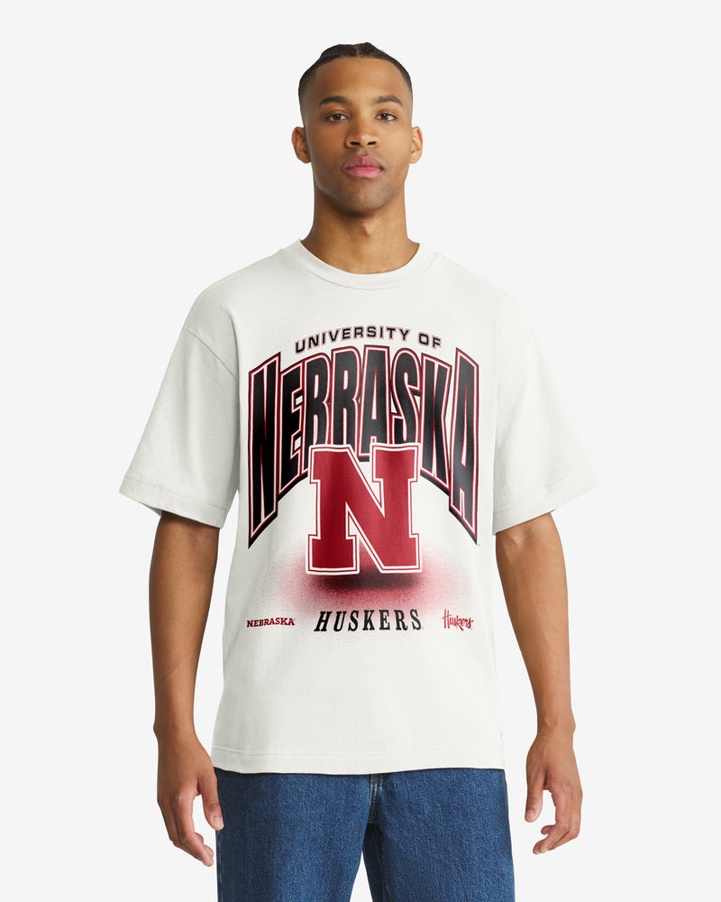 NEBRASKA CORNHUSKERS TEAM FLEX '47 FOUNDATION TEE
