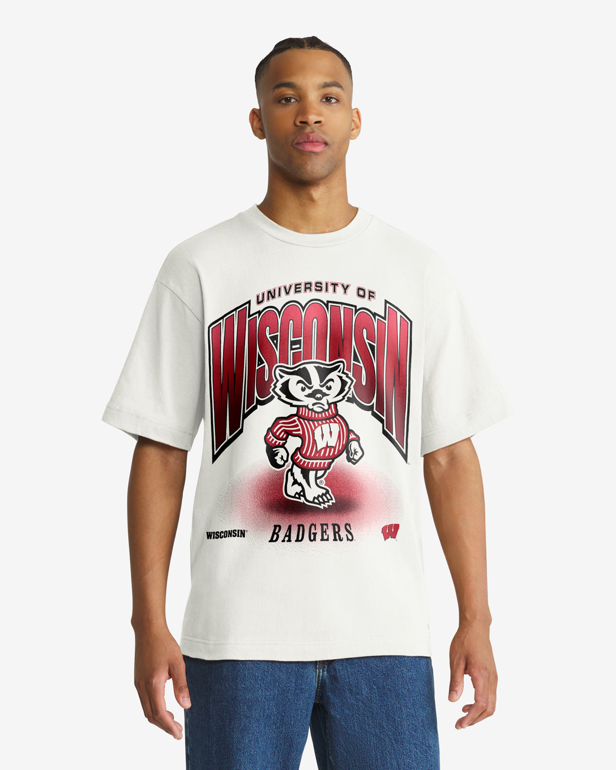WISCONSIN BADGERS TEAM FLEX '47 FOUNDATION TEE