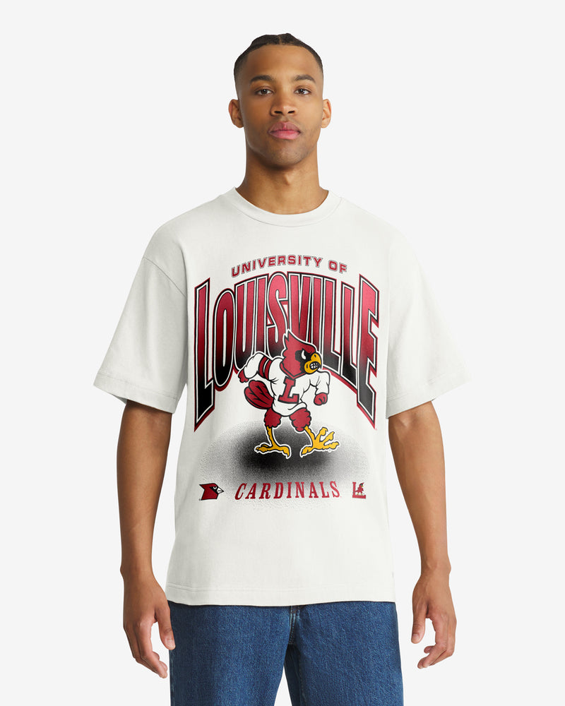 LOUISVILLE CARDINALS VINTAGE TEAM FLEX '47 FOUNDATION TEE