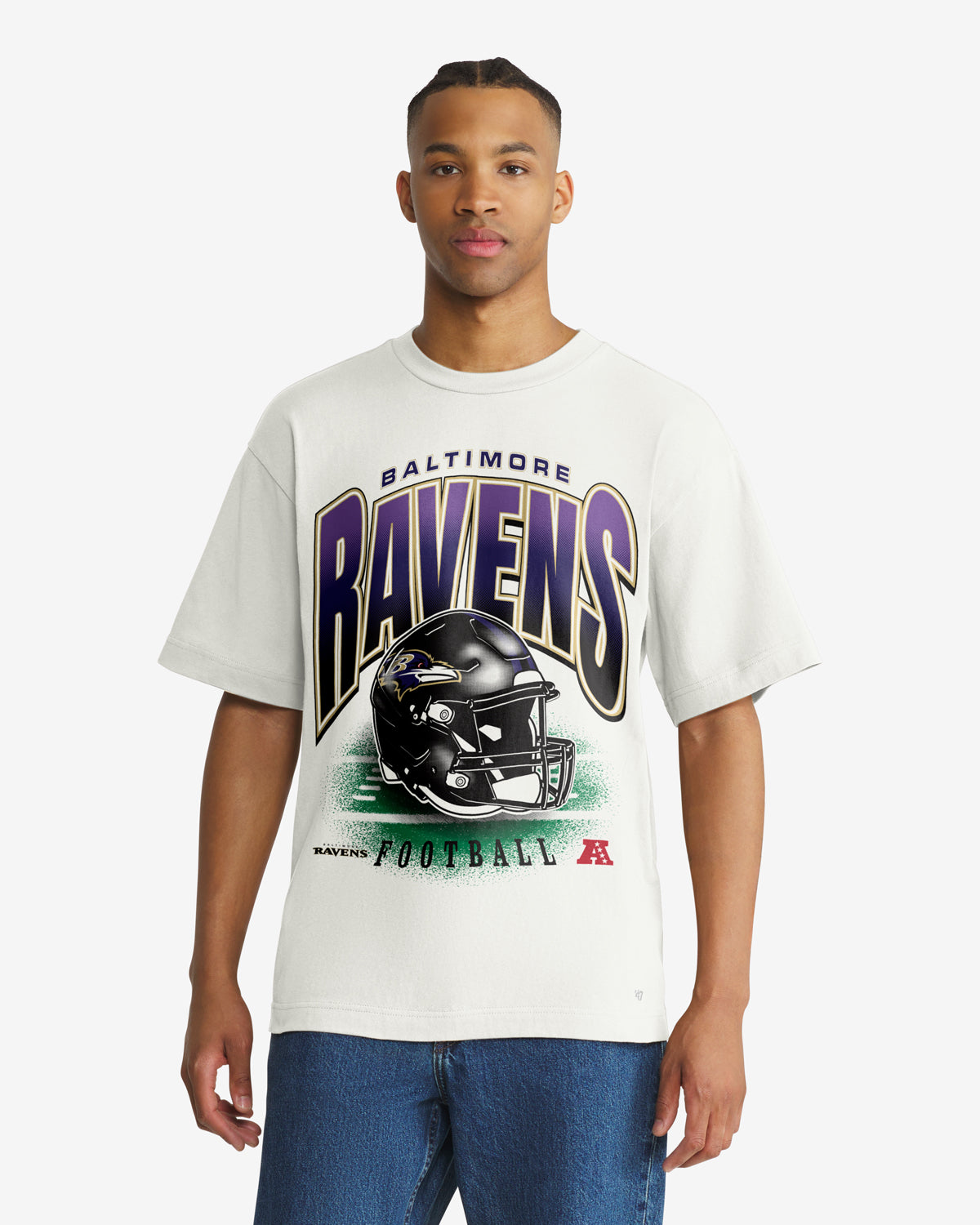 BALTIMORE RAVENS TEAM FLEX '47 FOUNDATION TEE