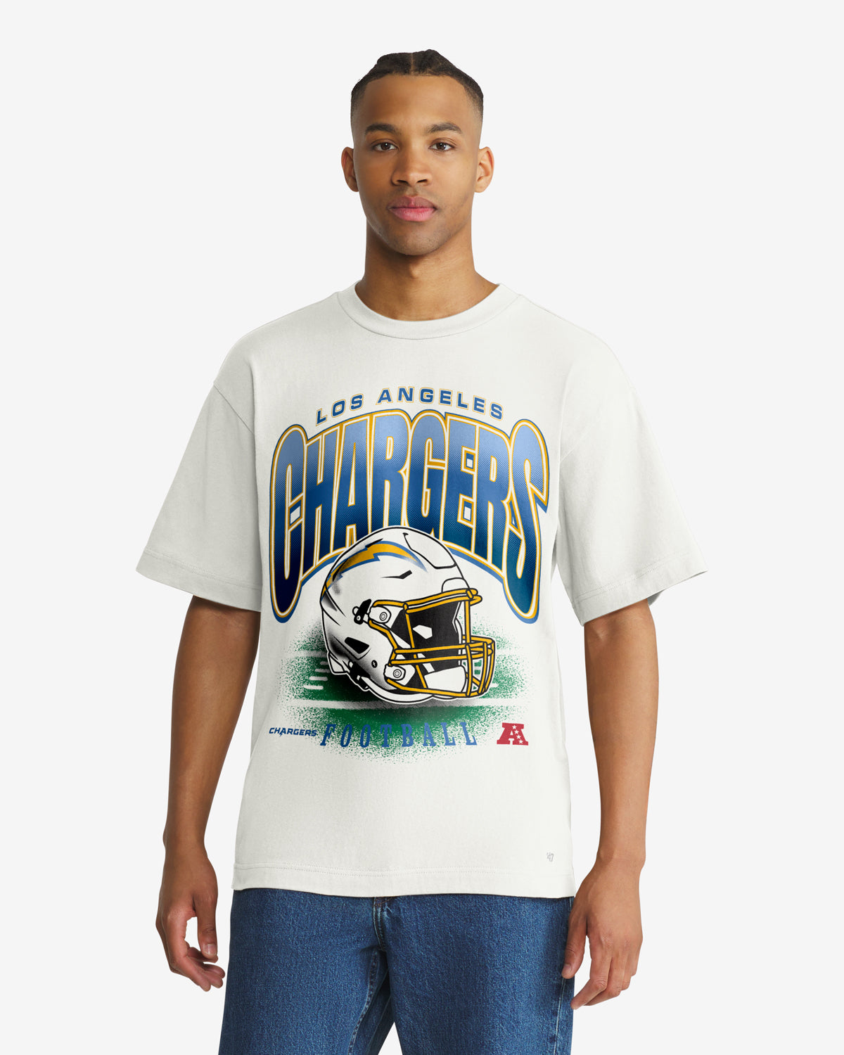 LOS ANGELES CHARGERS TEAM FLEX FOUNDATION TEE MEN