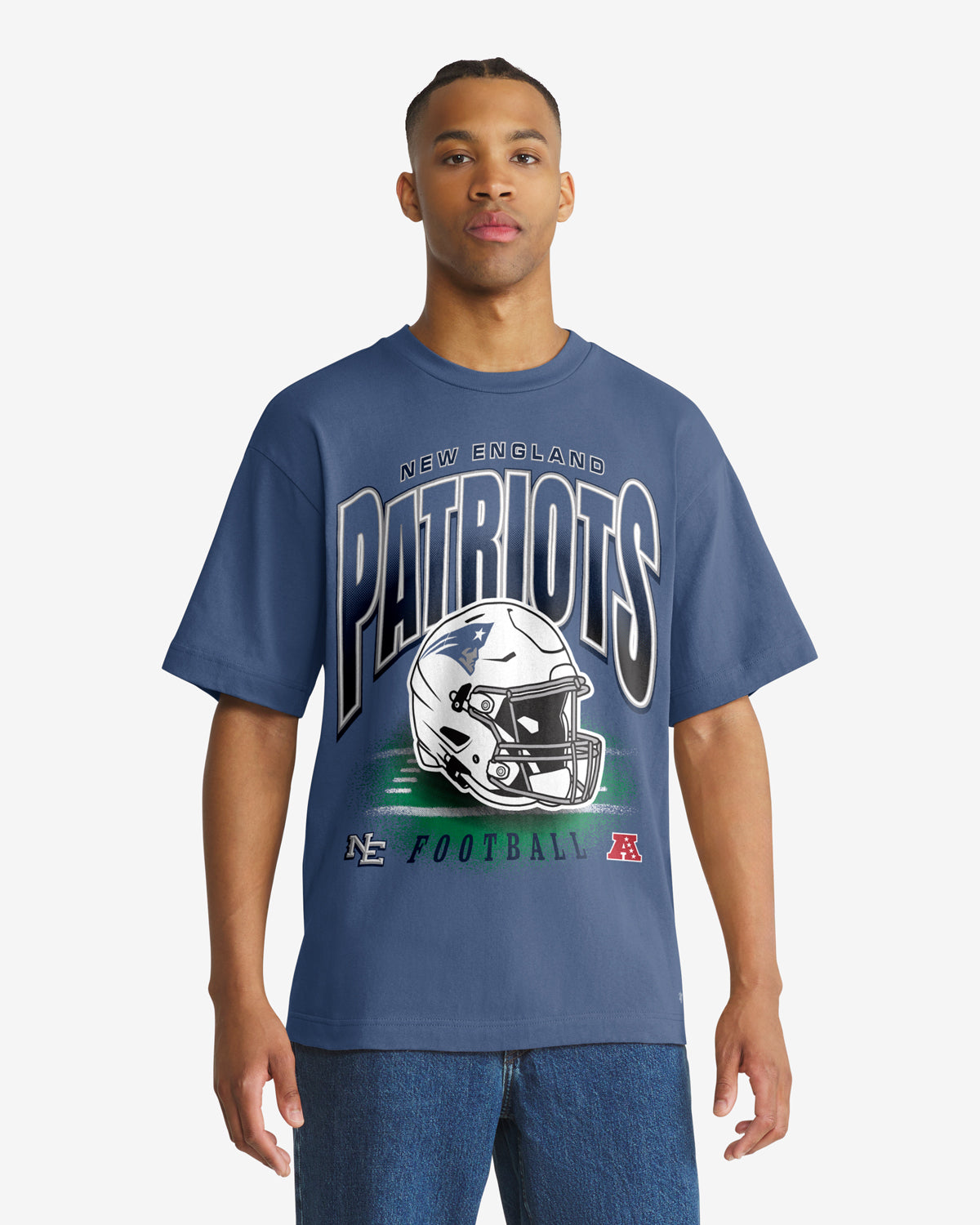 NEW ENGLAND PATRIOTS RIVALRY TEAM FLEX '47 FOUNDATION TEE