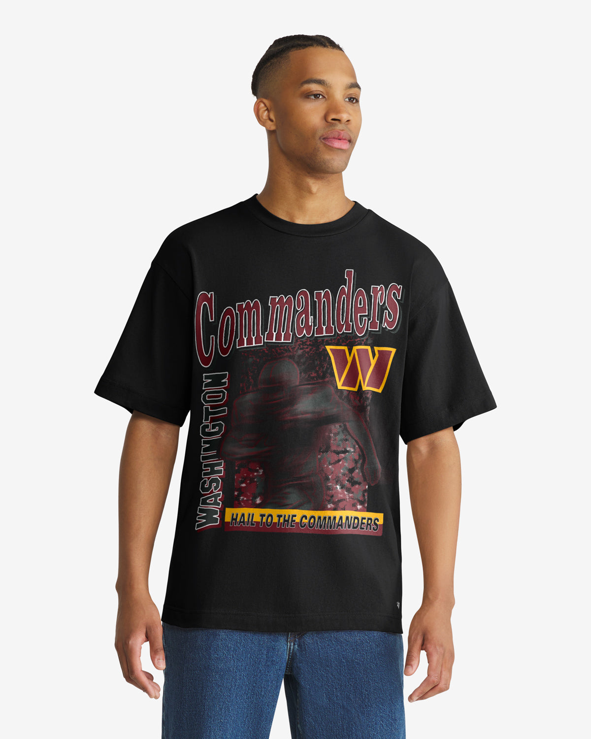 WASHINGTON COMMANDERS SPEED BURST '47 FOUNDATION TEE