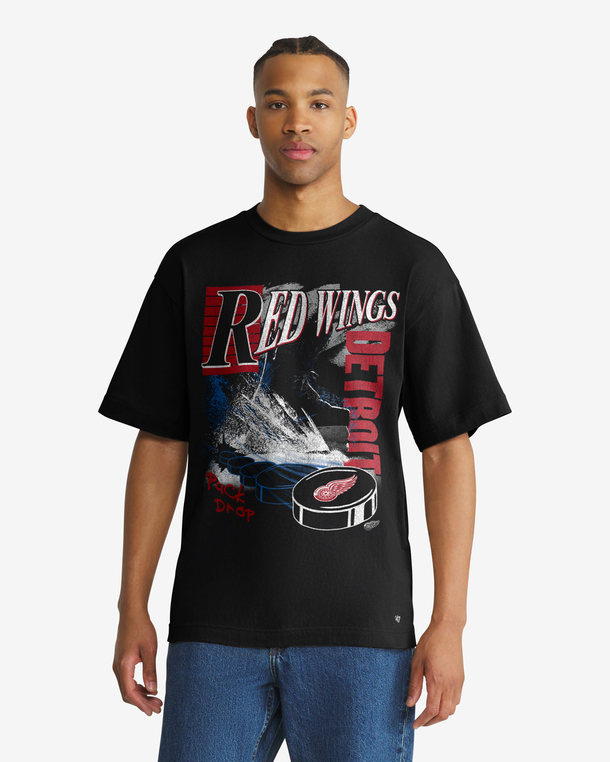 DETROIT RED WINGS FRESH ICE '47 FOUNDATION TEE