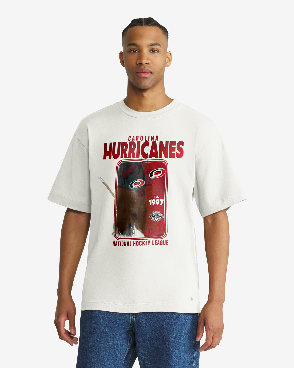 CAROLINA HURRICANES PLAYBRUSH '47 FOUNDATION TEE