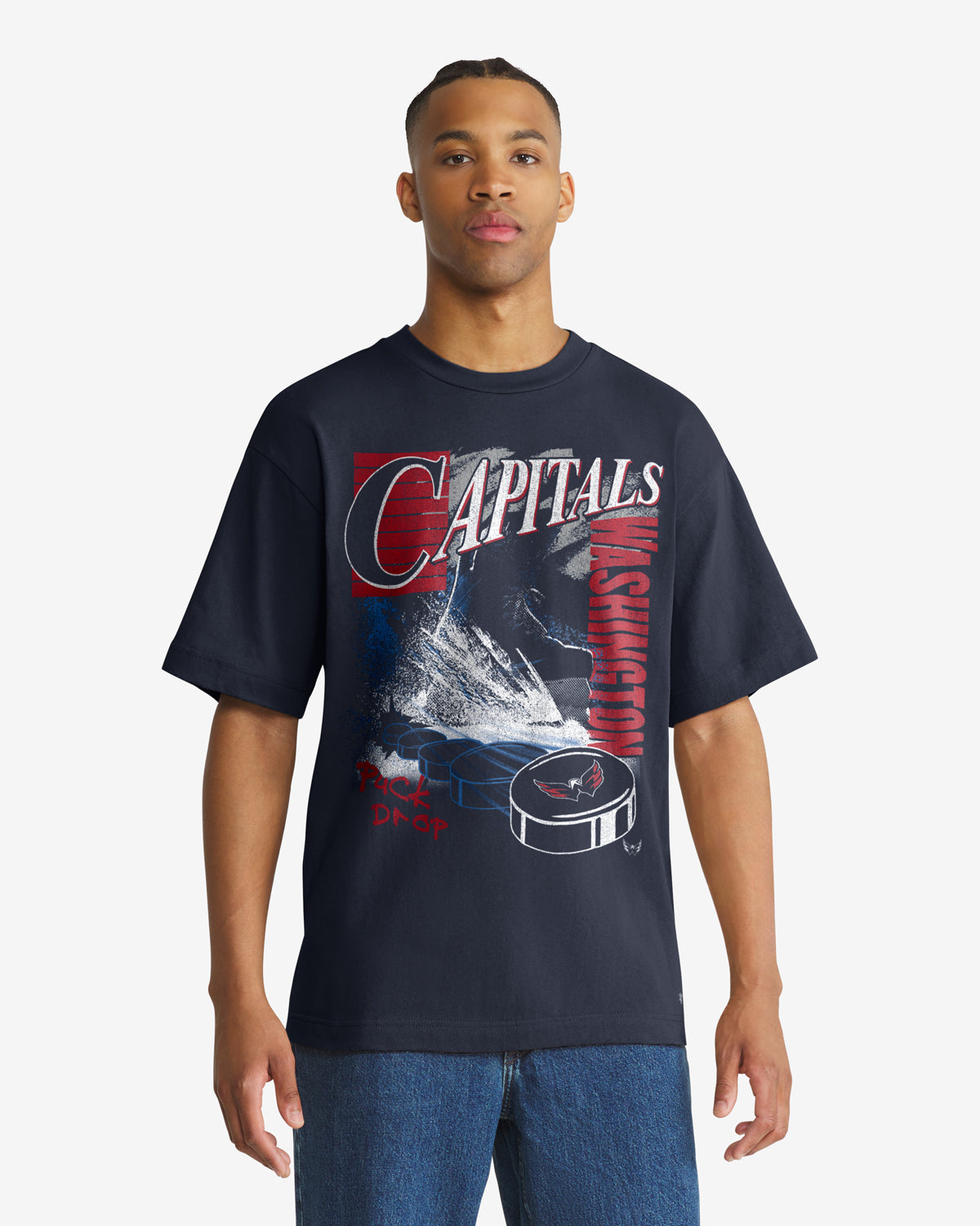 WASHINGTON CAPITALS FRESH ICE '47 FOUNDATION TEE