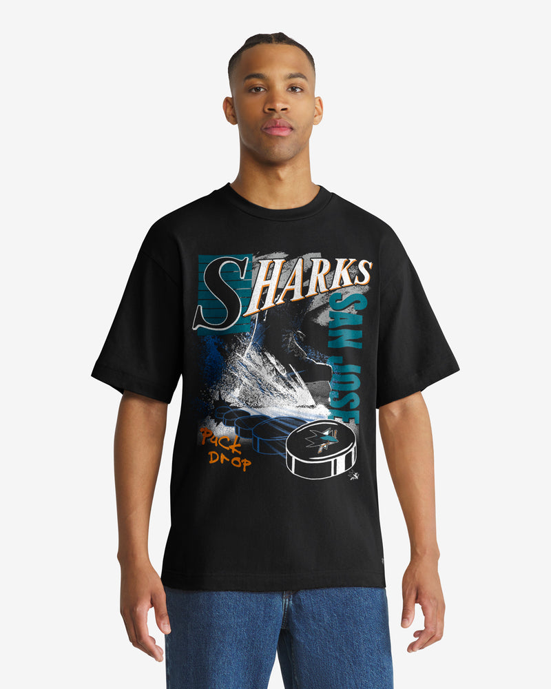 SAN JOSE SHARKS FRESH ICE '47 FOUNDATION TEE