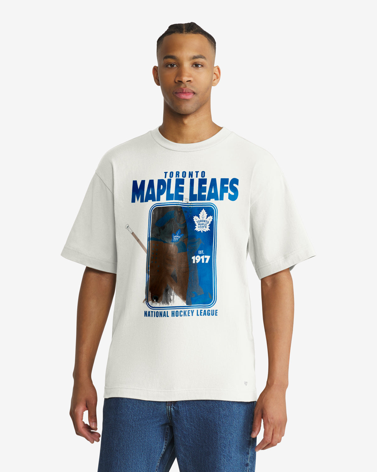 TORONTO MAPLE LEAFS VINTAGE PLAYBRUSH '47 FOUNDATION TEE