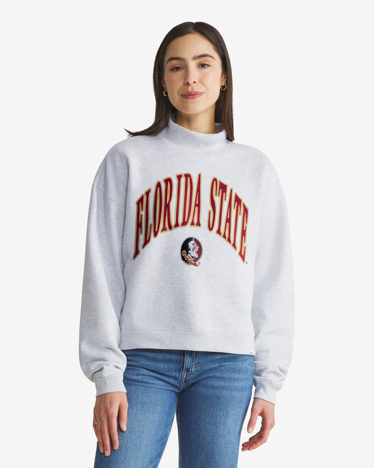 Florida State Seminoles Vantage '47 Women's Mock Neck Pullover